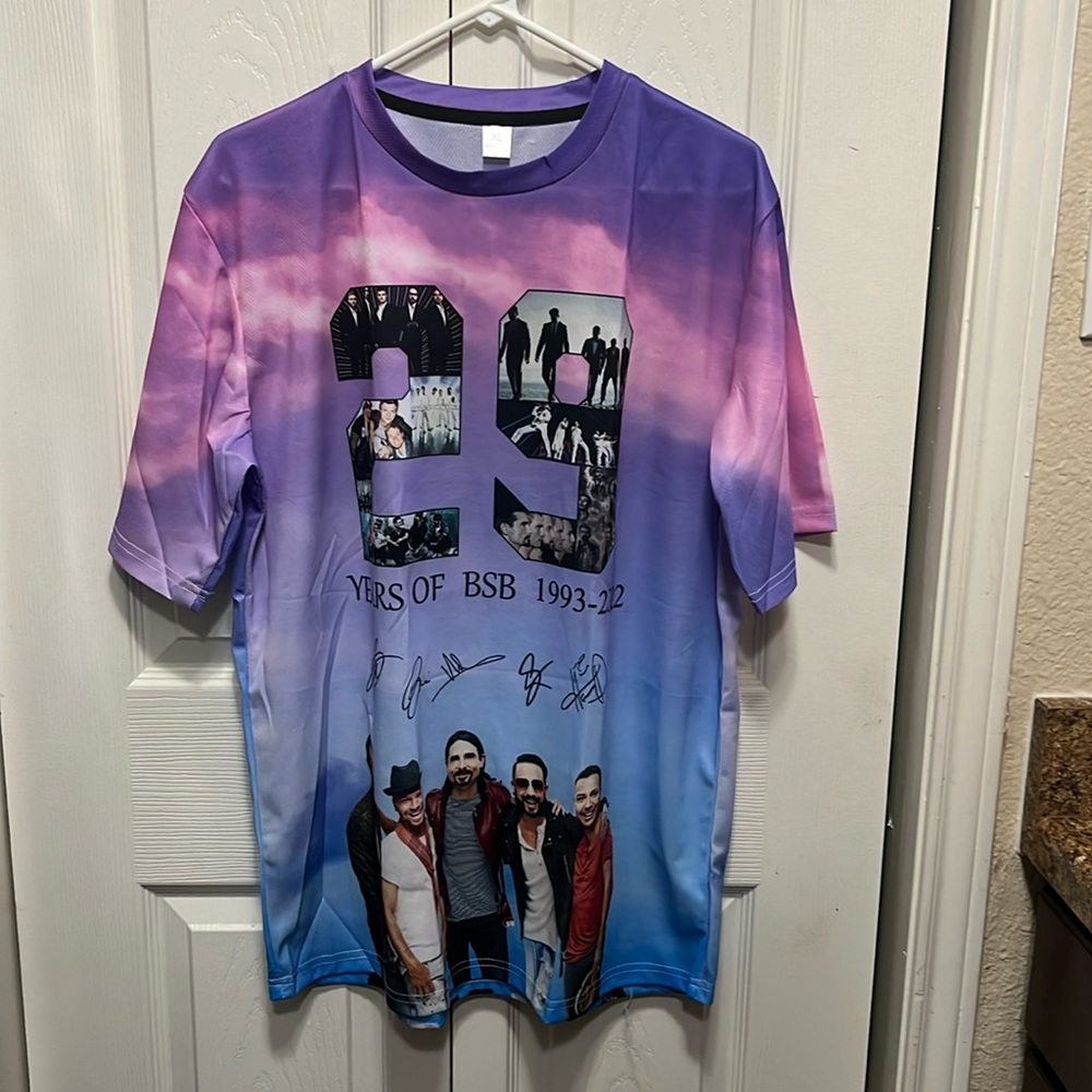 New Backstreet Boys Adult Shirt Size XL